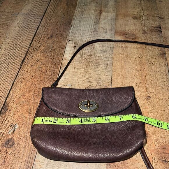 Fossil Monica Soft Leather Crossbody Sling Satchel Vintage Woman's - Picture 11 of 14